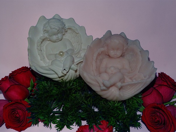 (image for) engel in schelp (eigen creatie )